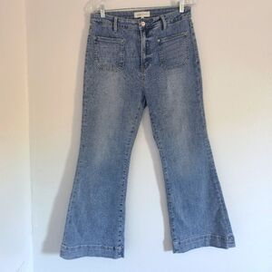Women's Blue Flare Jeans